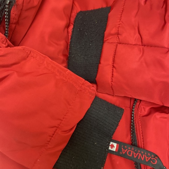 Canada Weather Gear Faux Fur Trim Hooded Bomber Jacket - Picture 7 of 8